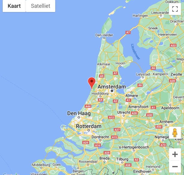 Subtropisch zwembad - Zandvoort - kaart